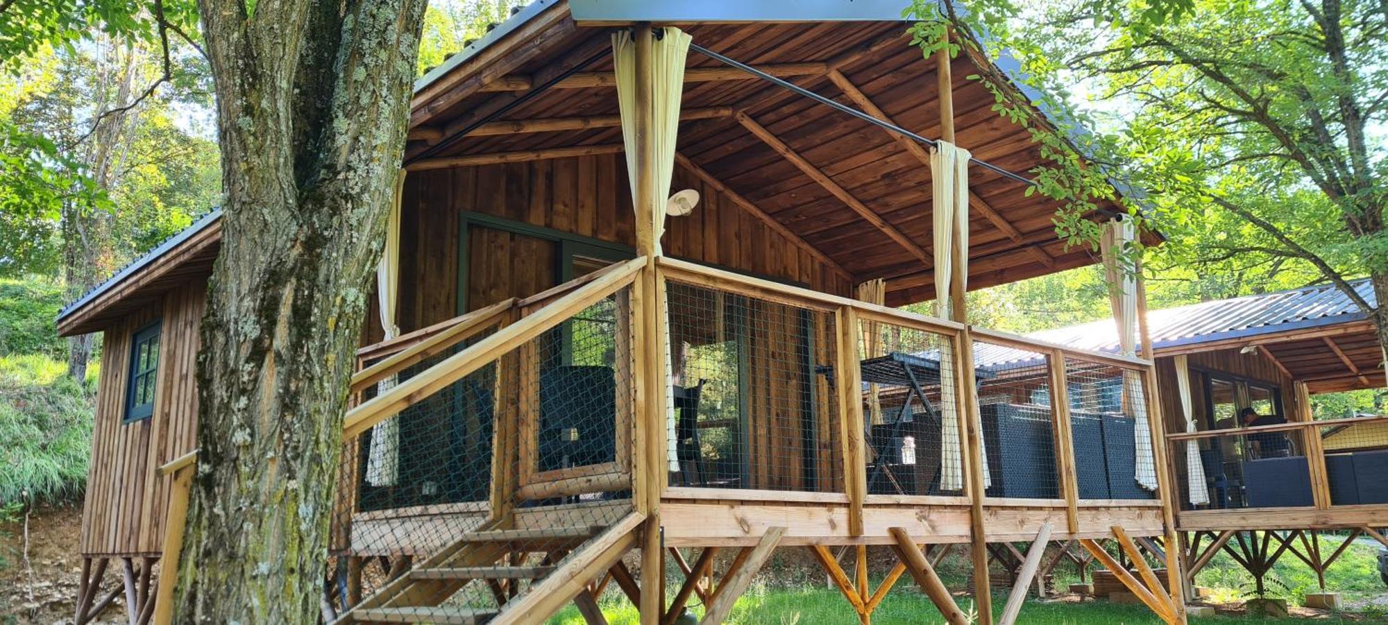 Camping Le Gallo Romain Barbieres Extérieur photo