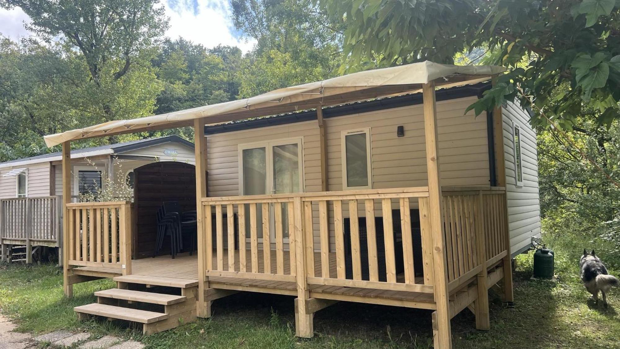 Camping Le Gallo Romain Barbieres Extérieur photo