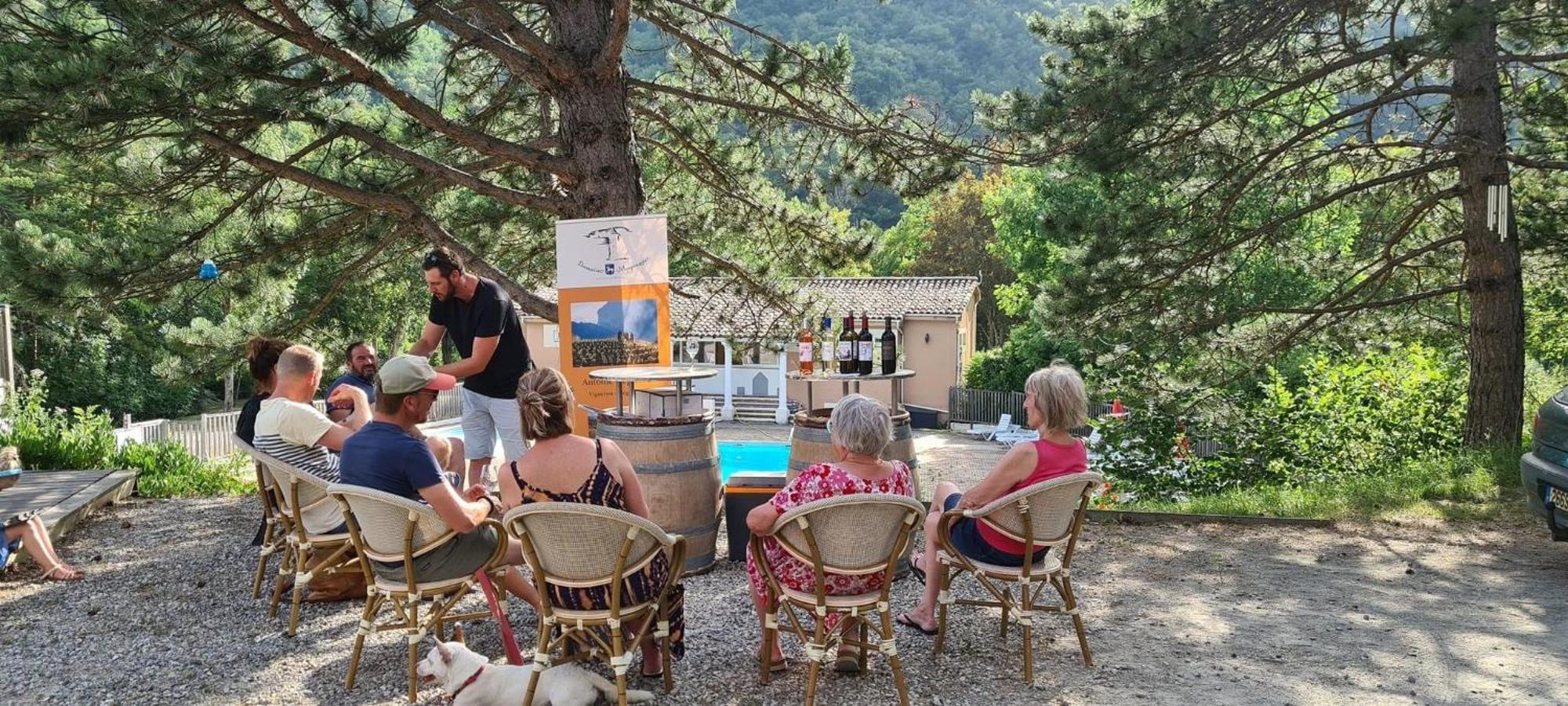 Camping Le Gallo Romain Barbieres Extérieur photo